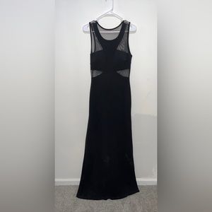 Black Lulus Maxi dress